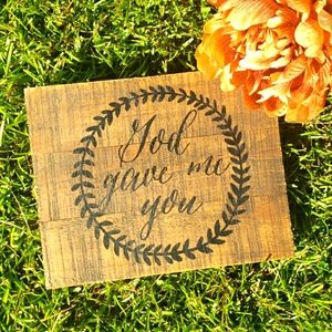 Home Accents Wooden Art